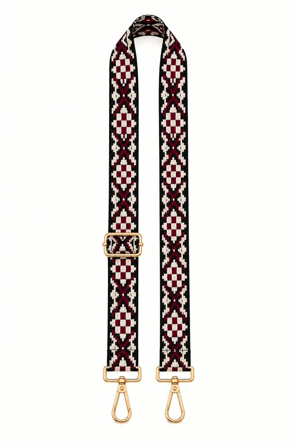Berry Aztec Bag Strap