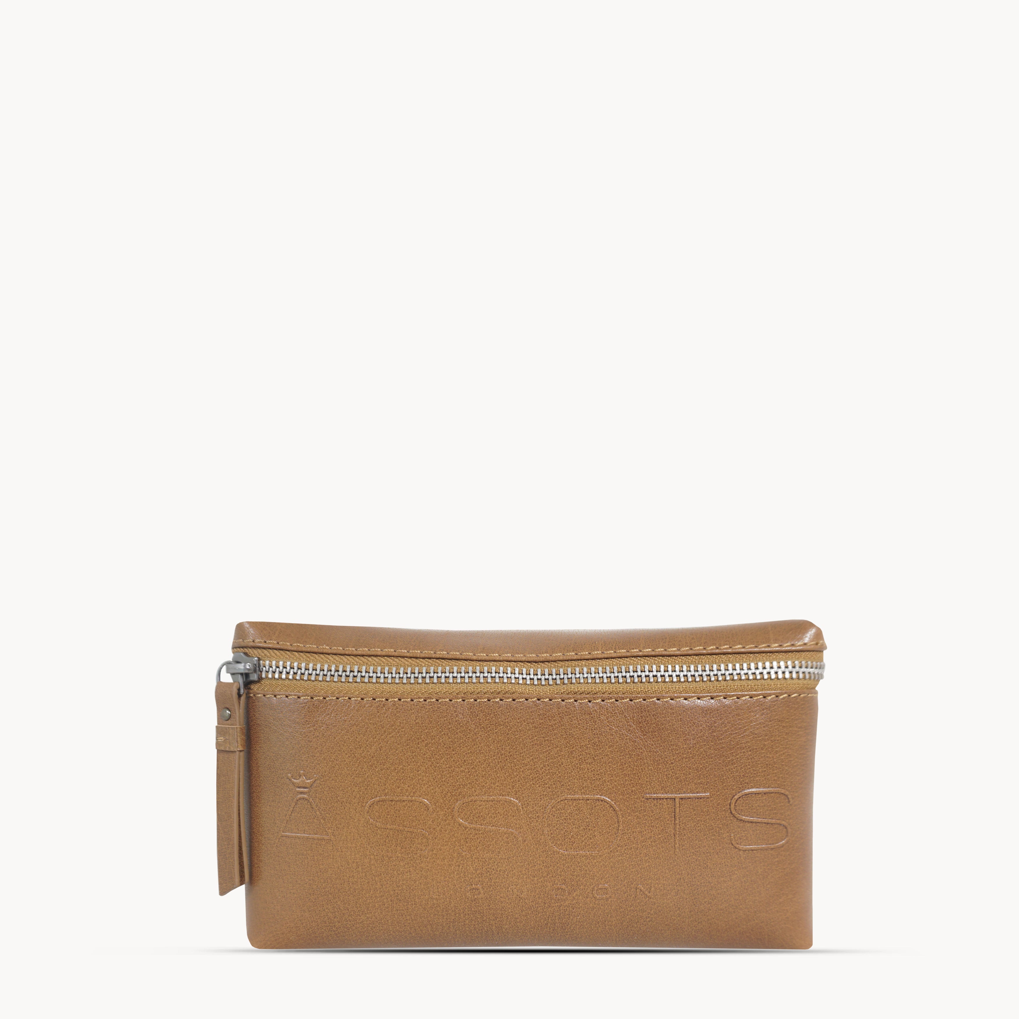 'Harry' Tan Real Leather Bum Belt Unisex Bag