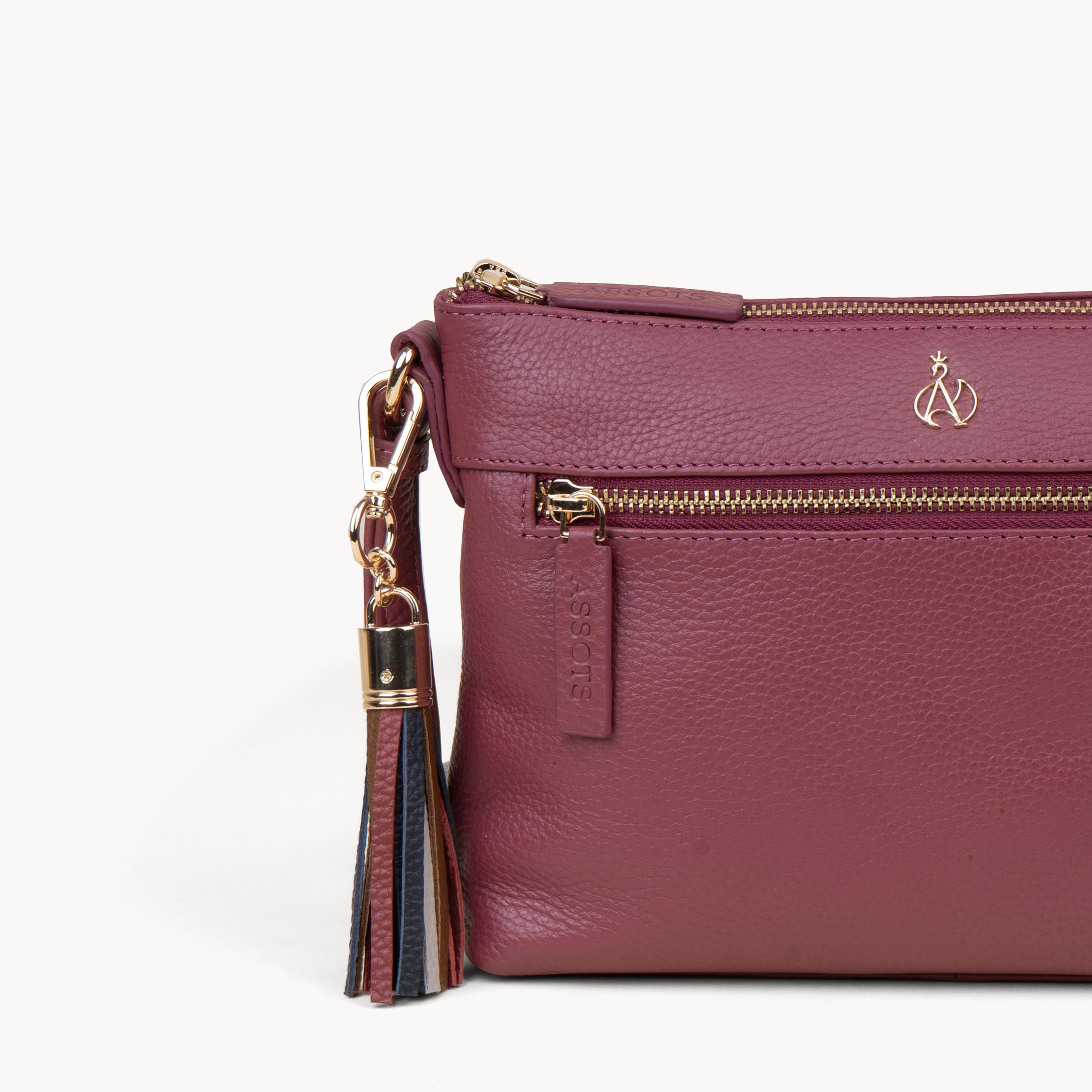 The Multicolour Genuine Leather Gold Tassel