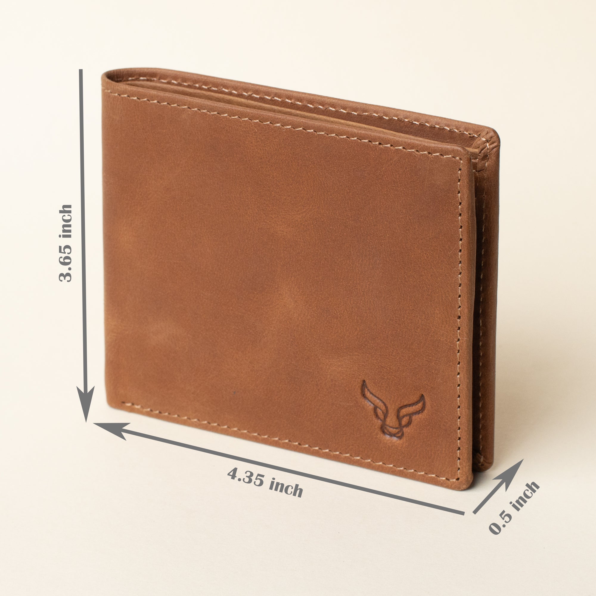 'THE PRESTIGE COMBO' Tan Genuine Leather Wallet & Cardholder Combo Gift Box