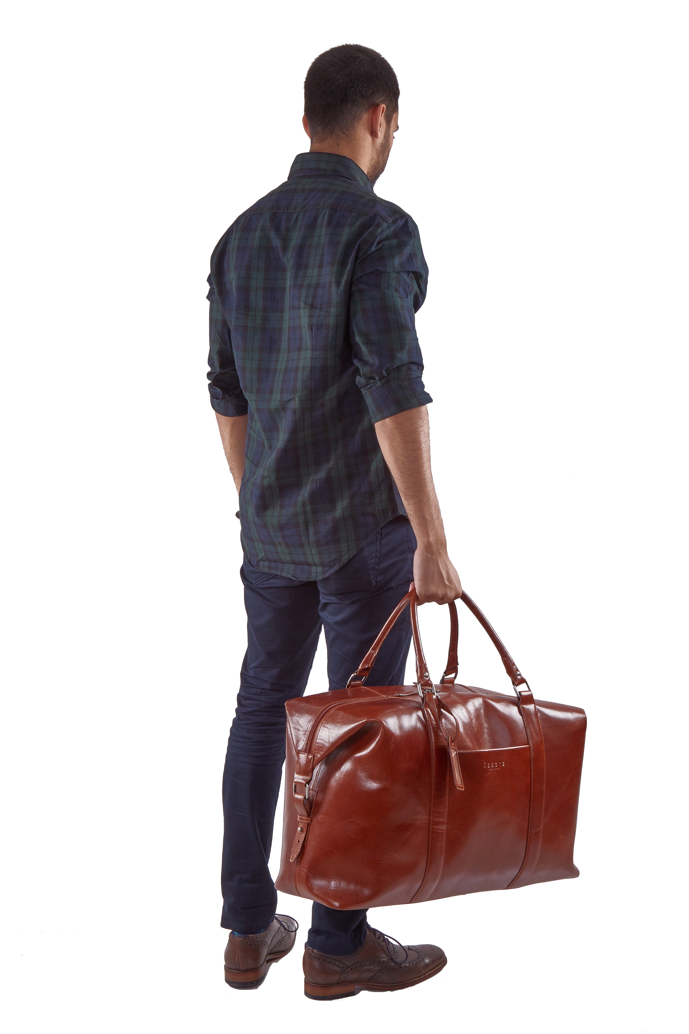 LEATHER HOLDALLS
