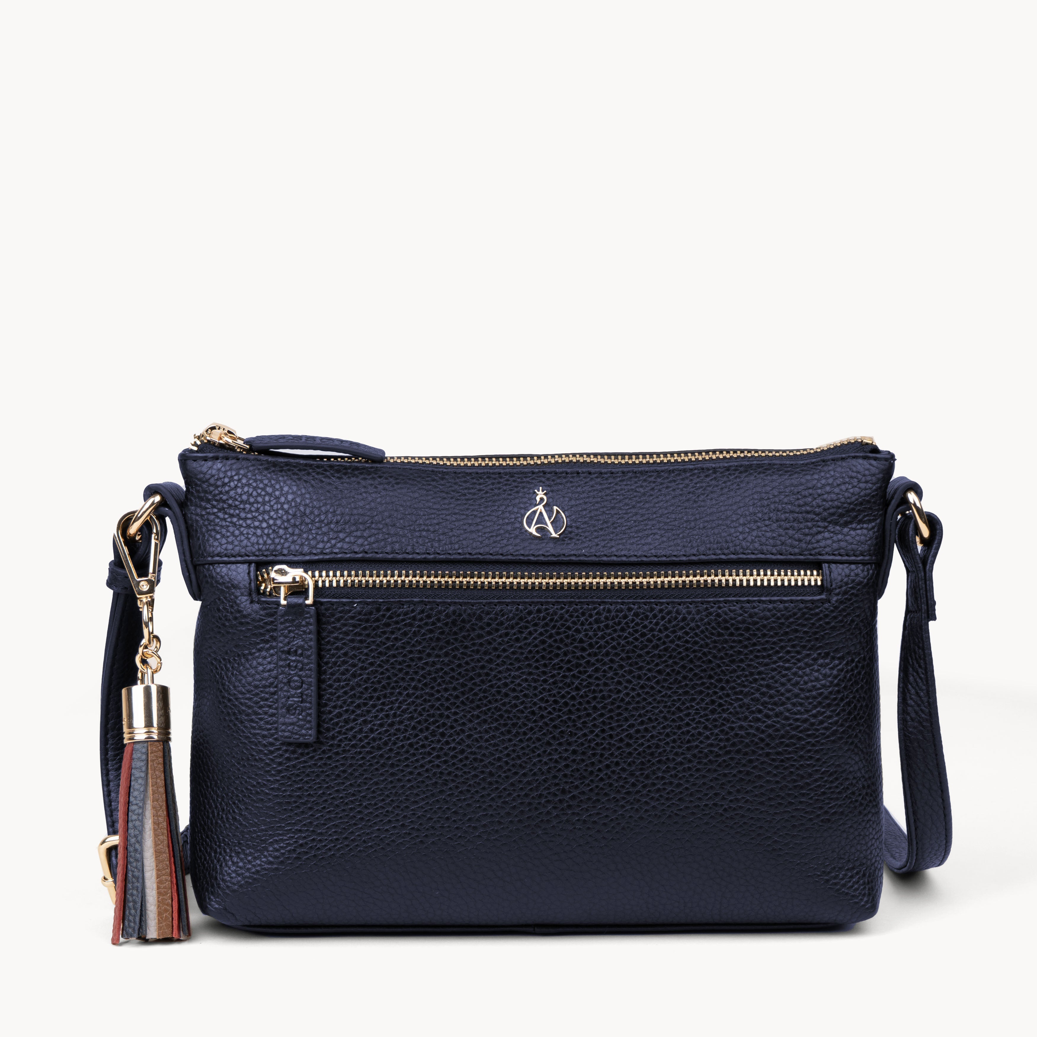 The Multicolour Genuine Leather Gold Tassel