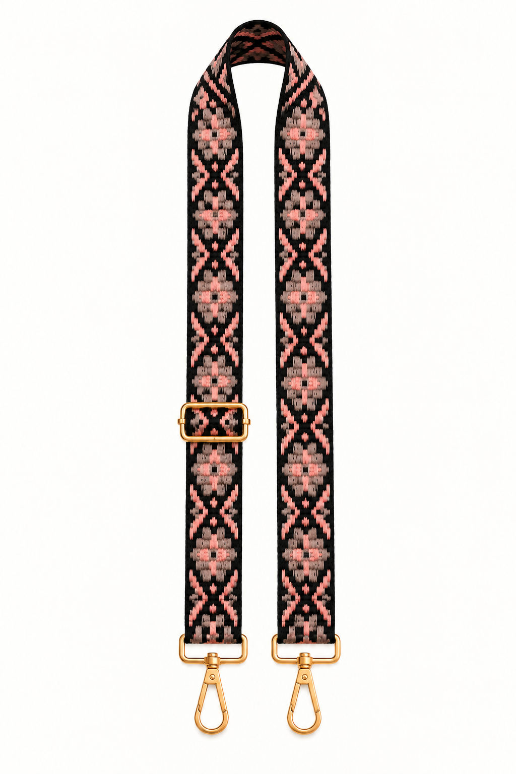 Peach Aztec Bag Strap