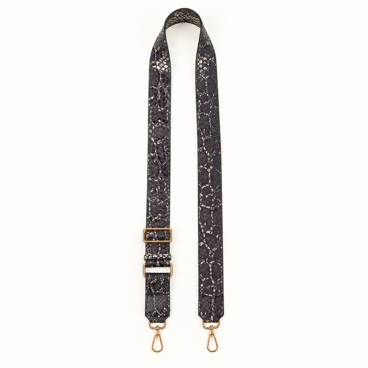 Python Print Leather Bag Strap