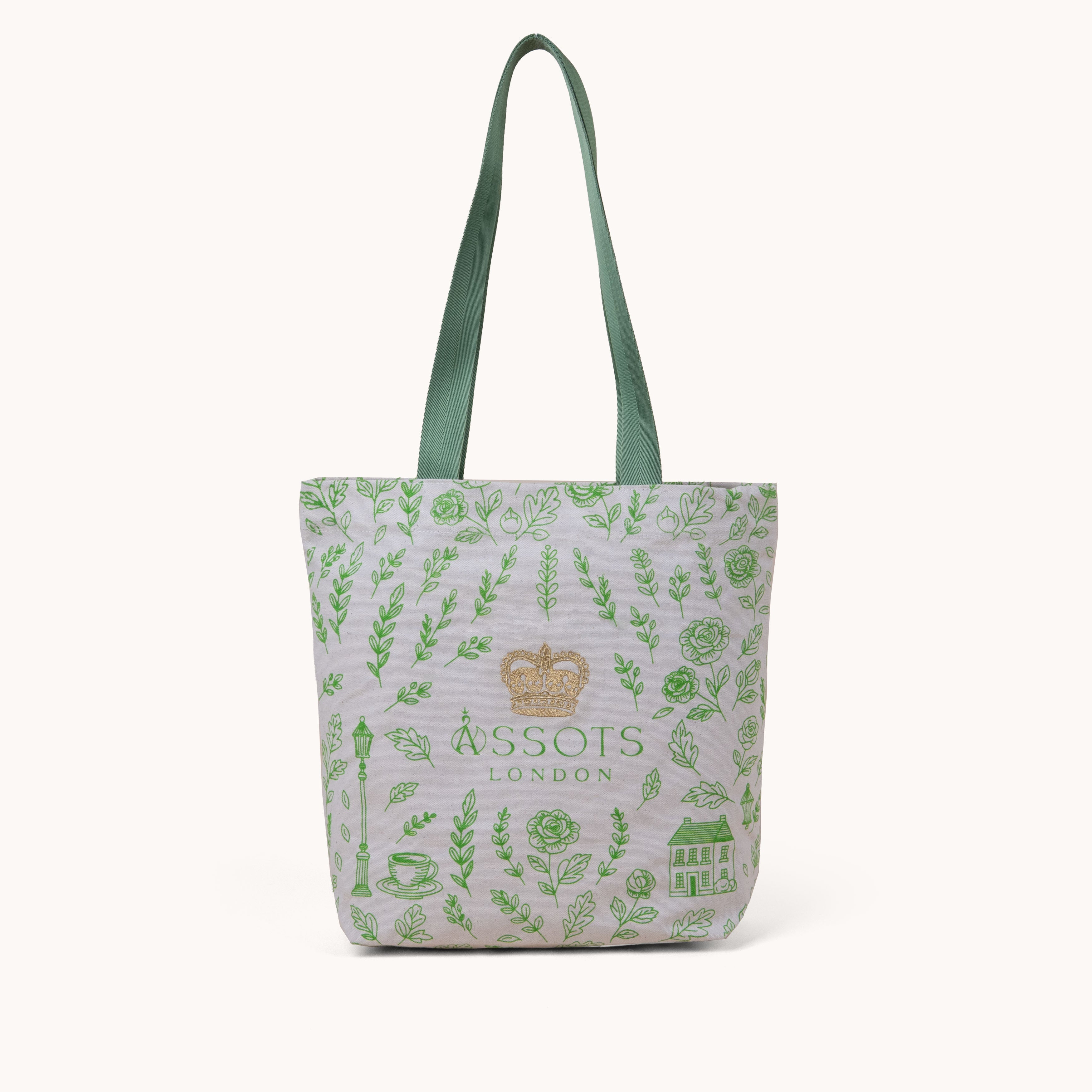 'RICHMOND' Matcha Green Canvas Shopper
