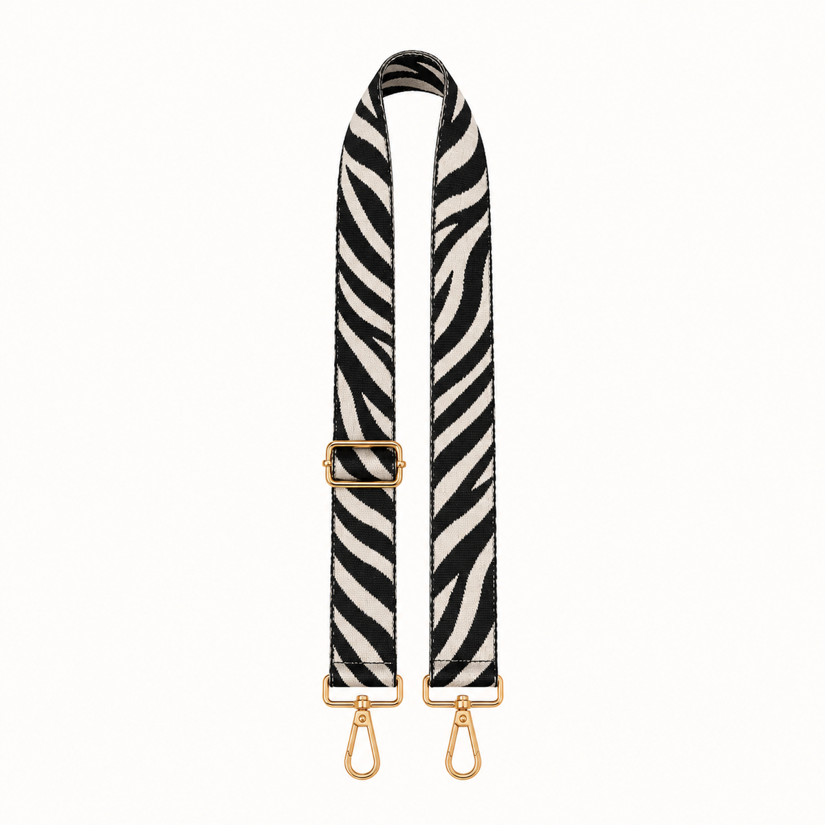 White Zebra Bag Strap